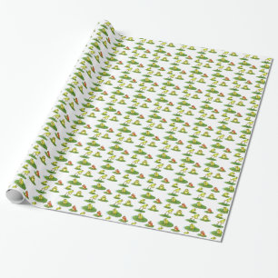 Seamless grodor presentpapper