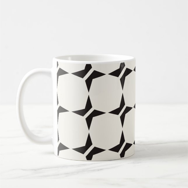 seamless lattice pattern. Modern stylish texture.  Kaffemugg (Vänster)