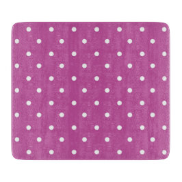 Seamless magenta background polka dot pattern