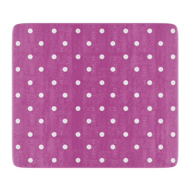 Seamless magenta background polka dot pattern (Framsidan)