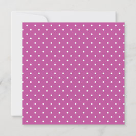 Seamless magenta background polka dot pattern tack kort