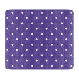 Seamless  medium purple polka dot pattern