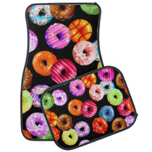 Seamless mönster för Donuts + din backgr. & idéer