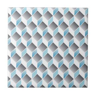 seamless mönster för kub 3d - geometrisk design - kakelplatta