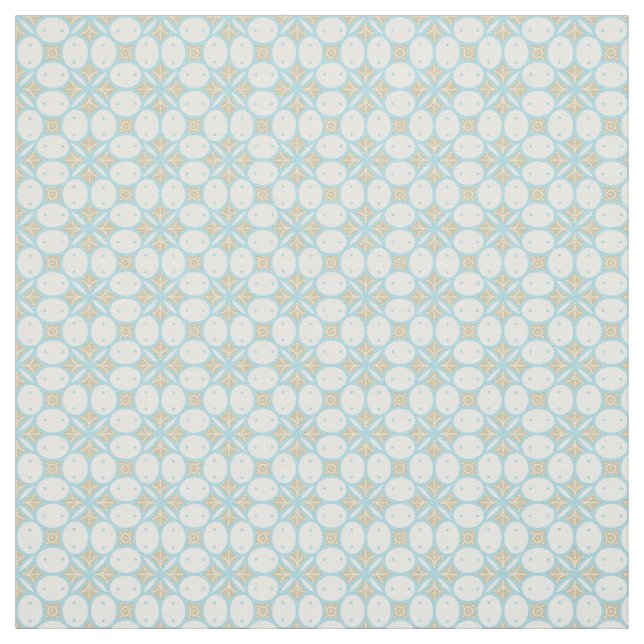 Seamless mönstertyg för Batik i Aqua och solbränna Tyg (Provkarta)