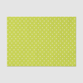 Seamless pattern  bright lime polka dot pattern