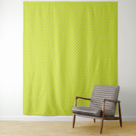 Seamless pattern  bright lime polka dot pattern
