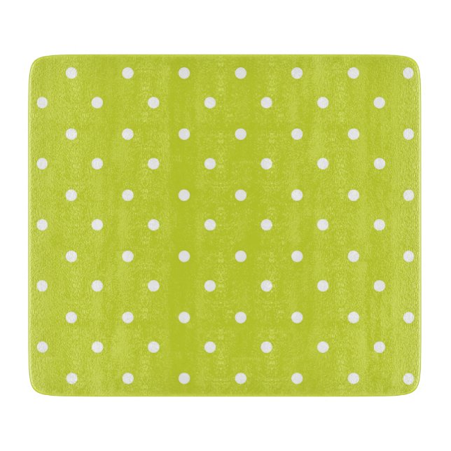 Seamless pattern  bright lime polka dot pattern (Framsidan)