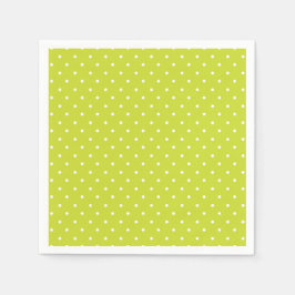 Seamless pattern  bright lime polka dot pattern pappersservett