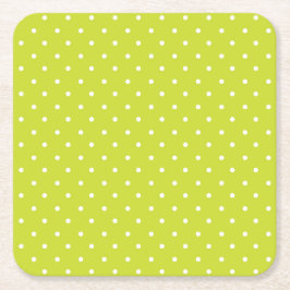 Seamless pattern  bright lime polka dot pattern underlägg papper kvadrat