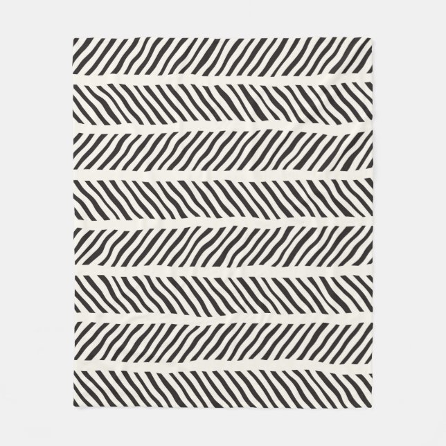 Seamless pattern with hand drawn brush strokes. In Fleecefilt (Framsidan)