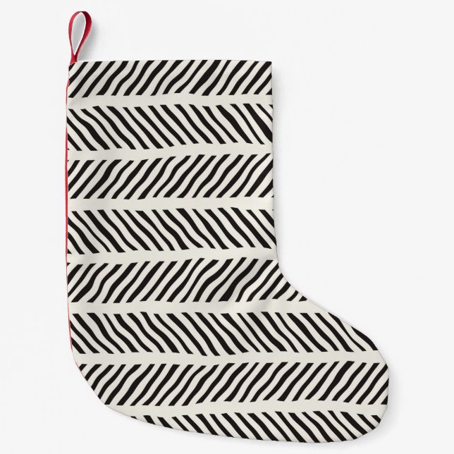 Seamless pattern with hand drawn brush strokes. In Liten Julstrumpa (Framsidan)