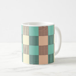 Seamless plaid pattern   kaffemugg
