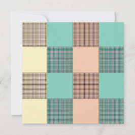 Seamless plaid pattern   tack kort