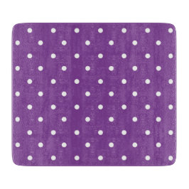 Seamless purple background polka dot pattern 