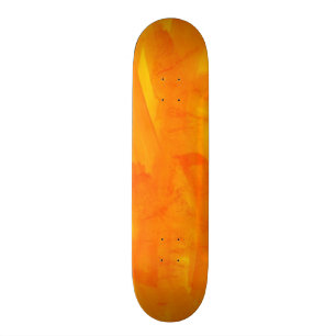 Seamless vattenfärg för bakgrundsgultabstrakt skateboard bräda 19,5 cm