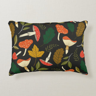 seamless vintage repeat pattern with various illus prydnadskudde