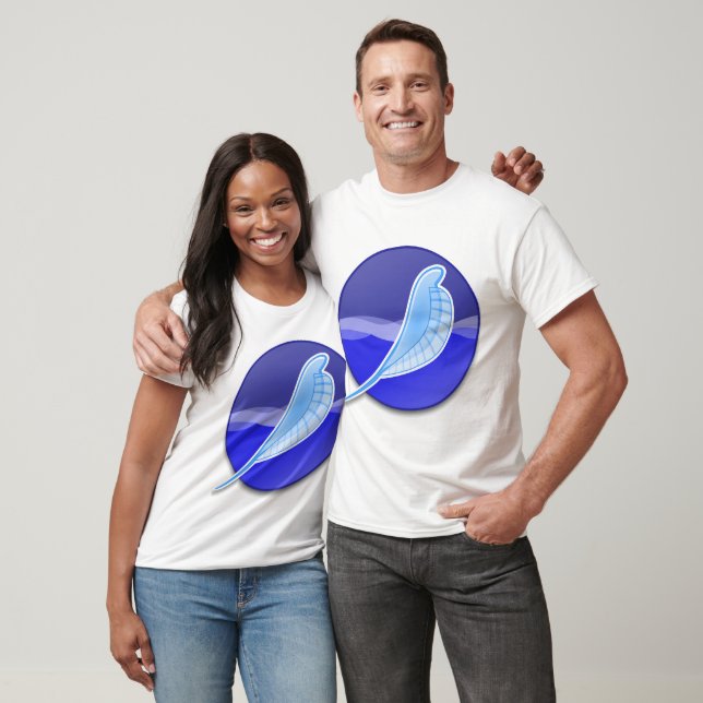 SeaMonkey-Logotyp Tee Shirt (Unisex)