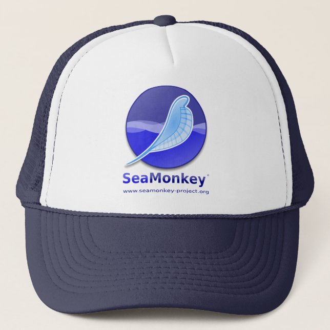 SeaMonkey projekterar - den vertikala logotypen Keps (Framsida)