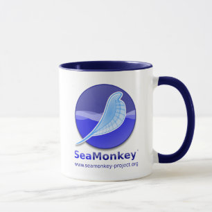 SeaMonkey projekterar - den vertikala logotypen Mugg