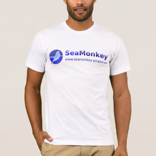SeaMonkey projekterar - horisontallogotypen Tee