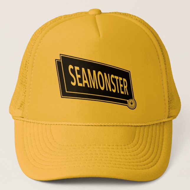 Seamonster Tribute Trucker Keps (Framsida)