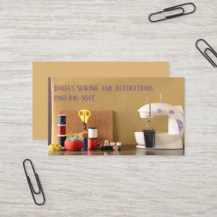 Seamstress/Dressaking/Modern Seation Visitkort