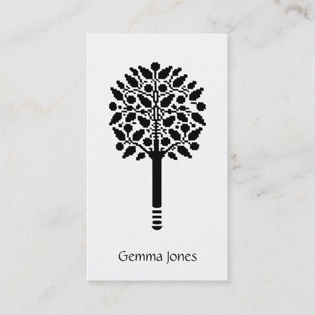 Seamstress Embroidery Alterations Sewing Visitkort (Framsida)