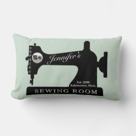 Seamstress Quilter Sewing Gift Sewing Maskin Room Lumbarkudde