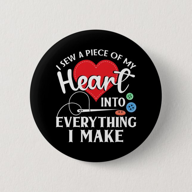 Seamstress Quilting Knitting Knapp (Framsida)