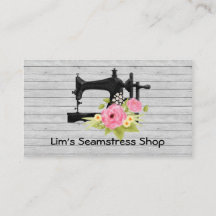 Seamstress Shop Affärskort