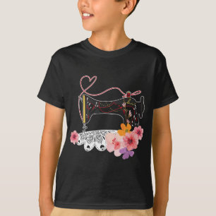 Seamstress Tailor Sew Gift Women i Maskin T Shirt
