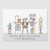 Seamstress Verktyg of Trade Magnetic Business