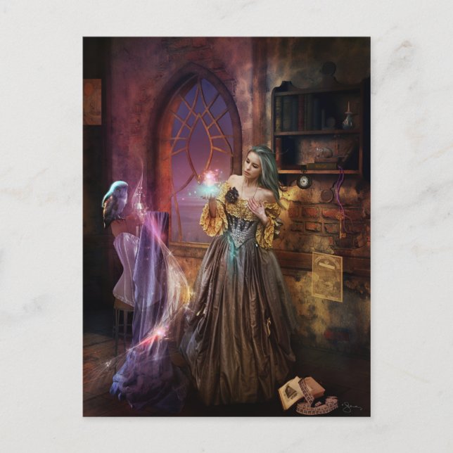 Seamstress-vykort Vykort (Framsida)