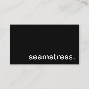 Seamstressvisitkort Visitkort