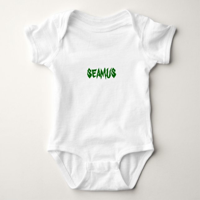 seamus bebisbarnkläder t-shirt (Framsida)