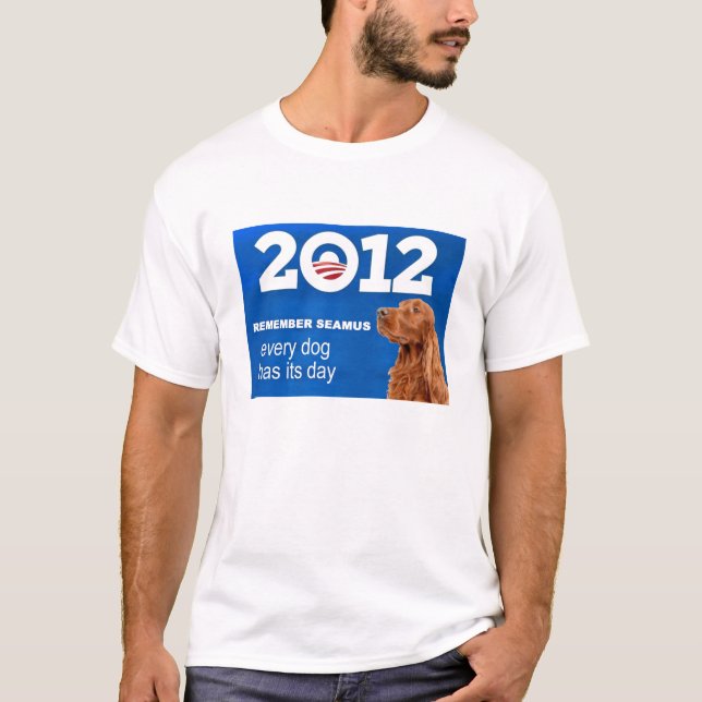 Seamus Romney Obama skjorta T Shirt (Framsida)