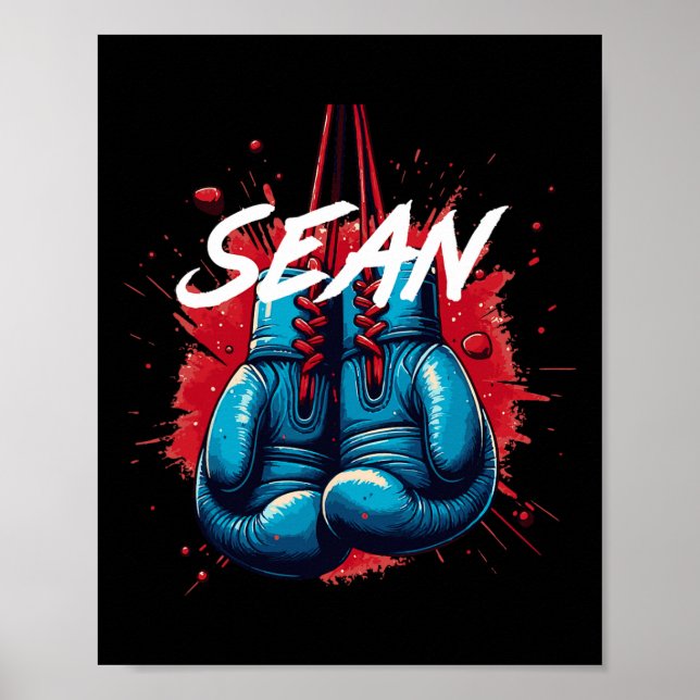 Sean Boxing - eget namn Poster (Framsidan)