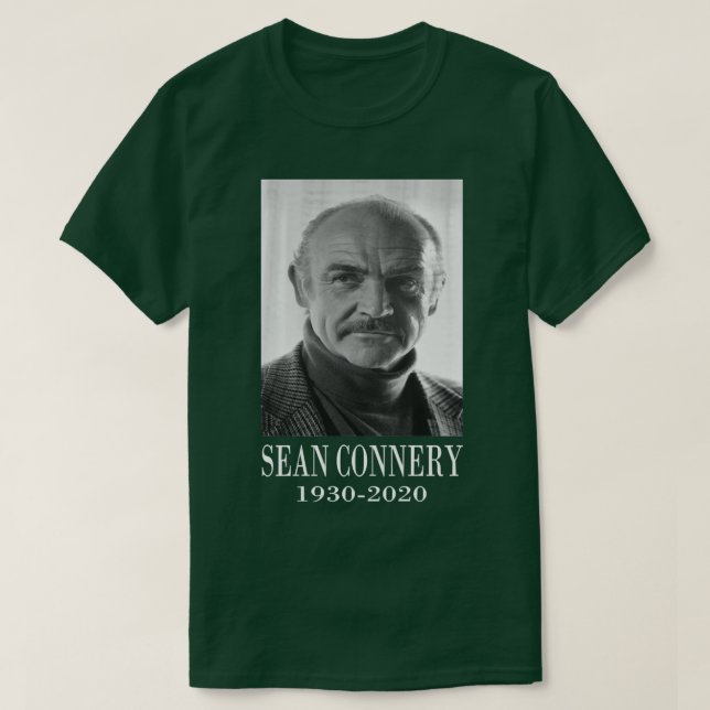 Sean Connery Bond Funny Gifts T Shirt (Design framsida)