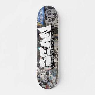Sean Graffiti Anpassningsbar Personlig Coola Skate Mini Skateboard Bräda 18,5 Cm