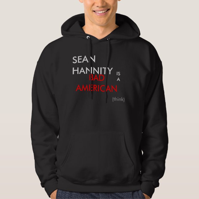 SEAN HANNITY ÄR EN HOODIE för DÅLIGAAMERIKAN (Framsida)