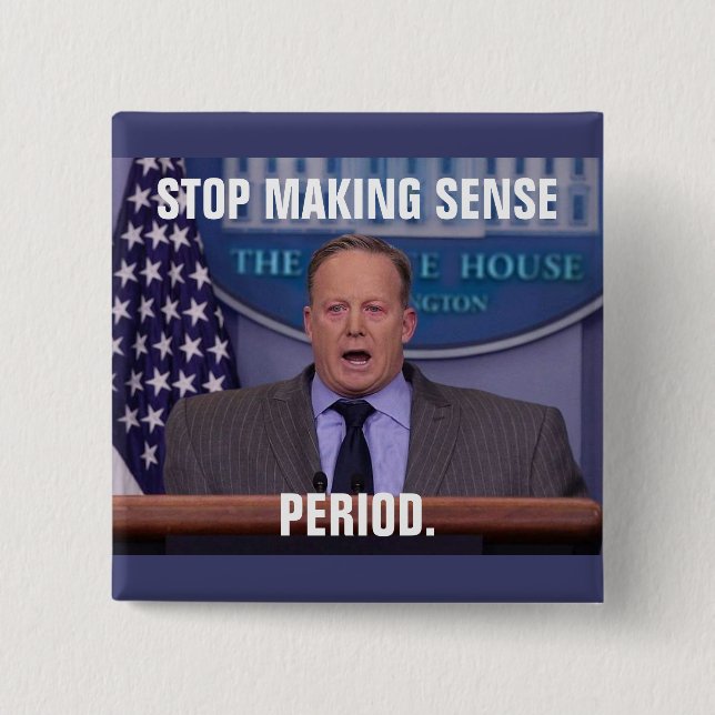Sean Spicer, trumf Vita huspressekreterare Knapp (Framsida)