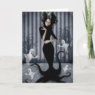 Seance Queen Greeting Card Kort