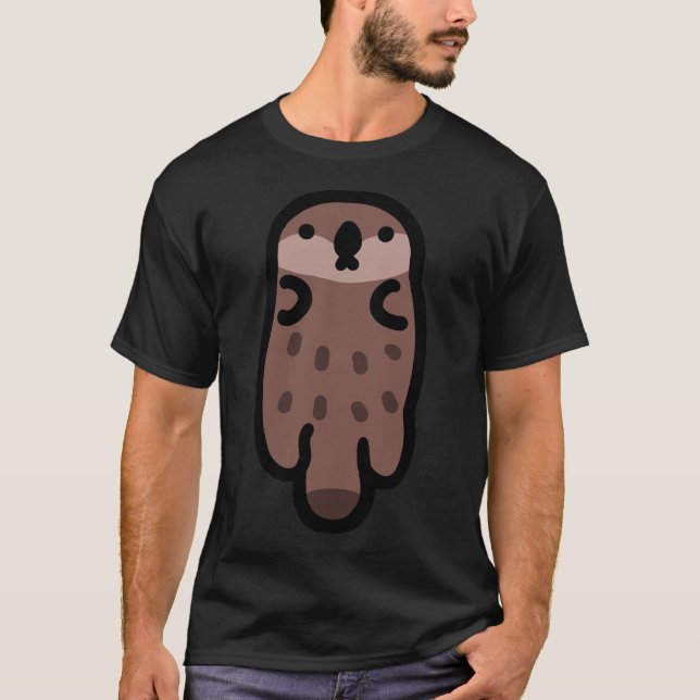 SeaOtter Baby Tshirts (Framsida)