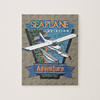 Seaplane Aviation Äventyr Pussel