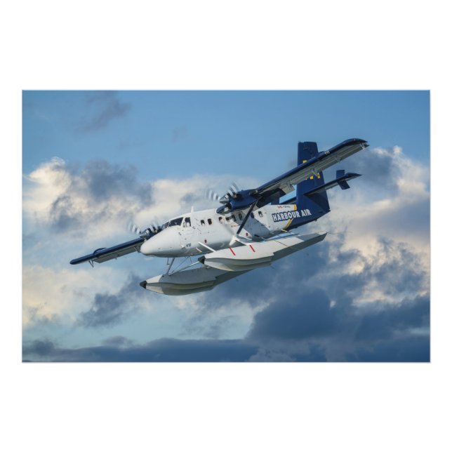 Seaplane i Himlar Fototryck (Framsidan)