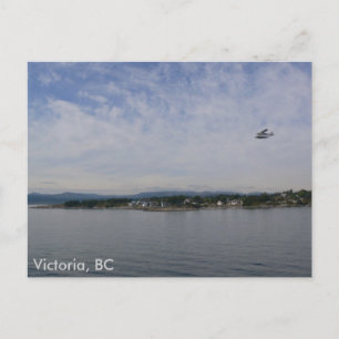 Seaplane Over Victoria, BC-vykort Vykort