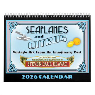 Seaplaner och Citrus Calendar 2026 Kalender