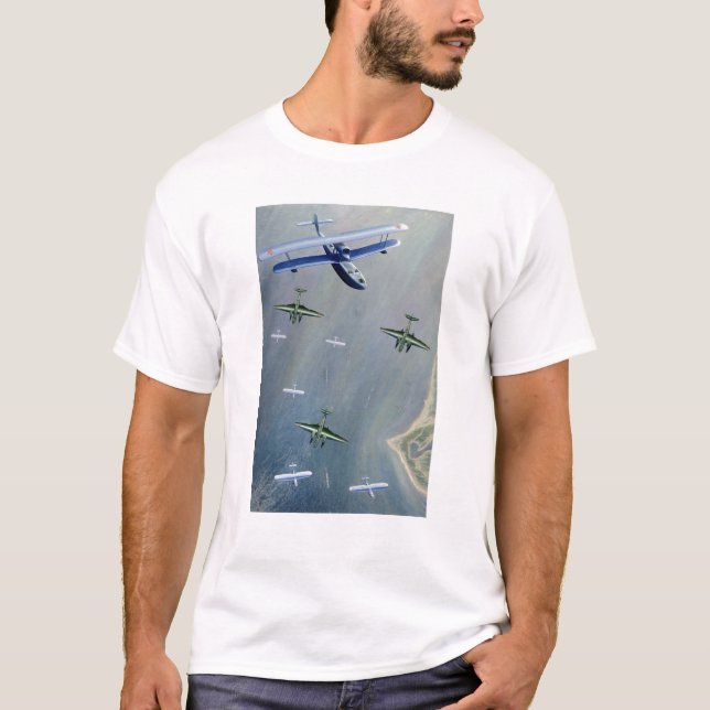 Seaplanes 1933 tee shirt (Framsida)