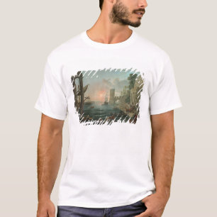 Seaport med ilastningen tee